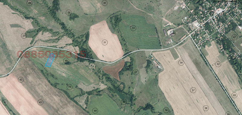 Продава ЗЕМЕДЕЛСКА ЗЕМЯ, с. Бегуновци, област Перник, снимка 2 - Земеделска земя - 53314817