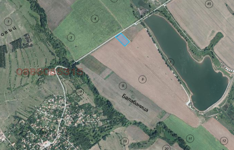 Продава ЗЕМЕДЕЛСКА ЗЕМЯ, с. Бегуновци, област Перник