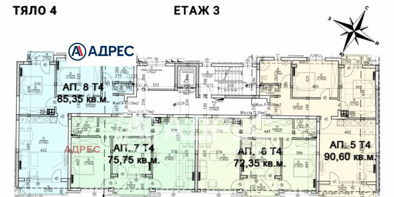 Продава 3-СТАЕН, гр. Варна, Център, снимка 2 - Aпартаменти - 46587362