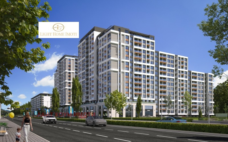 In vendita  1 camera da letto Plovdiv , Gagarin , 53 mq | 61195486