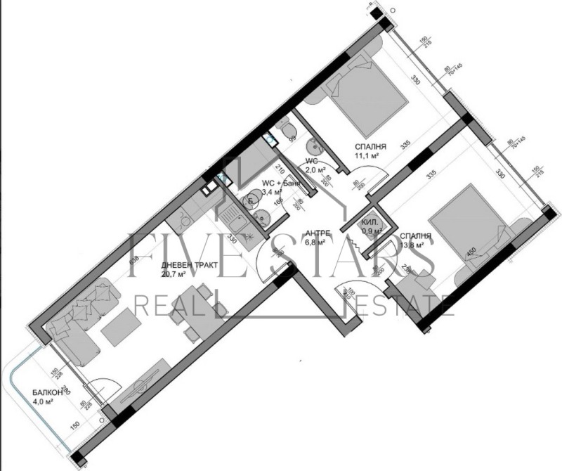 Продава 3-СТАЕН, гр. Варна, Владислав Варненчик 1, снимка 2 - Апартаменти - 52410169