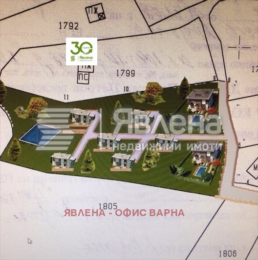 Till salu  Komplott Varna , m-t Dolna Traka , 2603 kvm | 36589509 - bild [12]