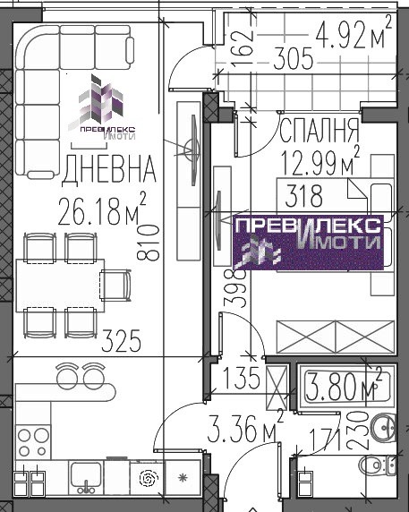 Продава 2-СТАЕН, гр. Пловдив, Каменица 2