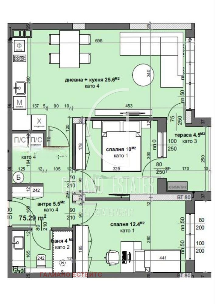Продава 3-СТАЕН, гр. Стара Загора, Център, снимка 8 - Апартаменти - 54414420