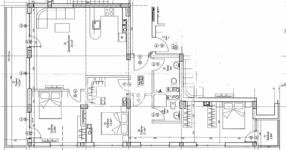 Продава МНОГОСТАЕН, гр. София, Младост 4, снимка 4 - Апартаменти - 54913810