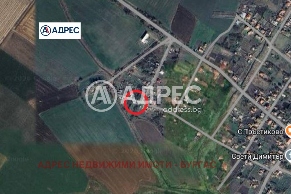 Продава ПАРЦЕЛ, с. Тръстиково, област Бургас