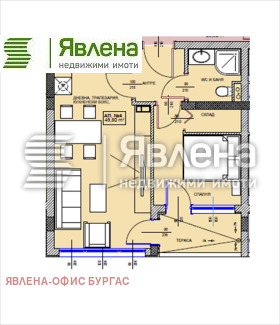 2-стаен гр. Поморие, област Бургас 1