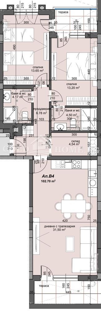 Продава 3-СТАЕН, гр. Пловдив, Тракия, снимка 3 - Апартаменти - 52688272