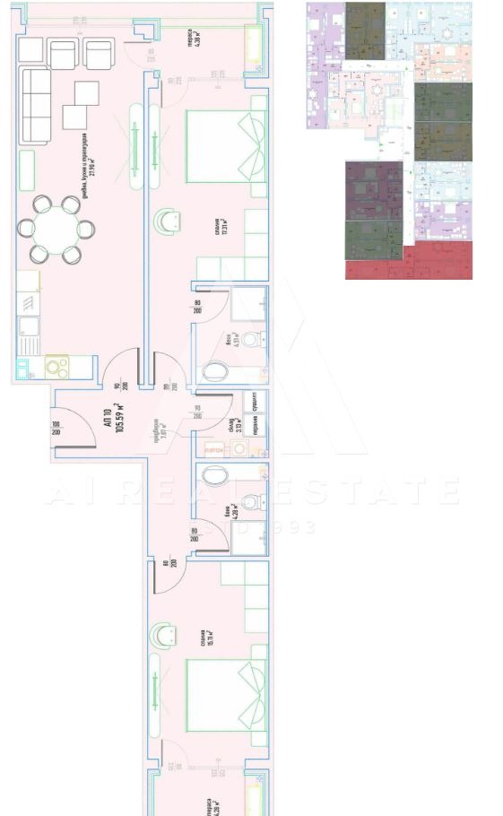 Продава 3-СТАЕН, гр. София, Малинова долина, снимка 4 - Апартаменти - 55523036