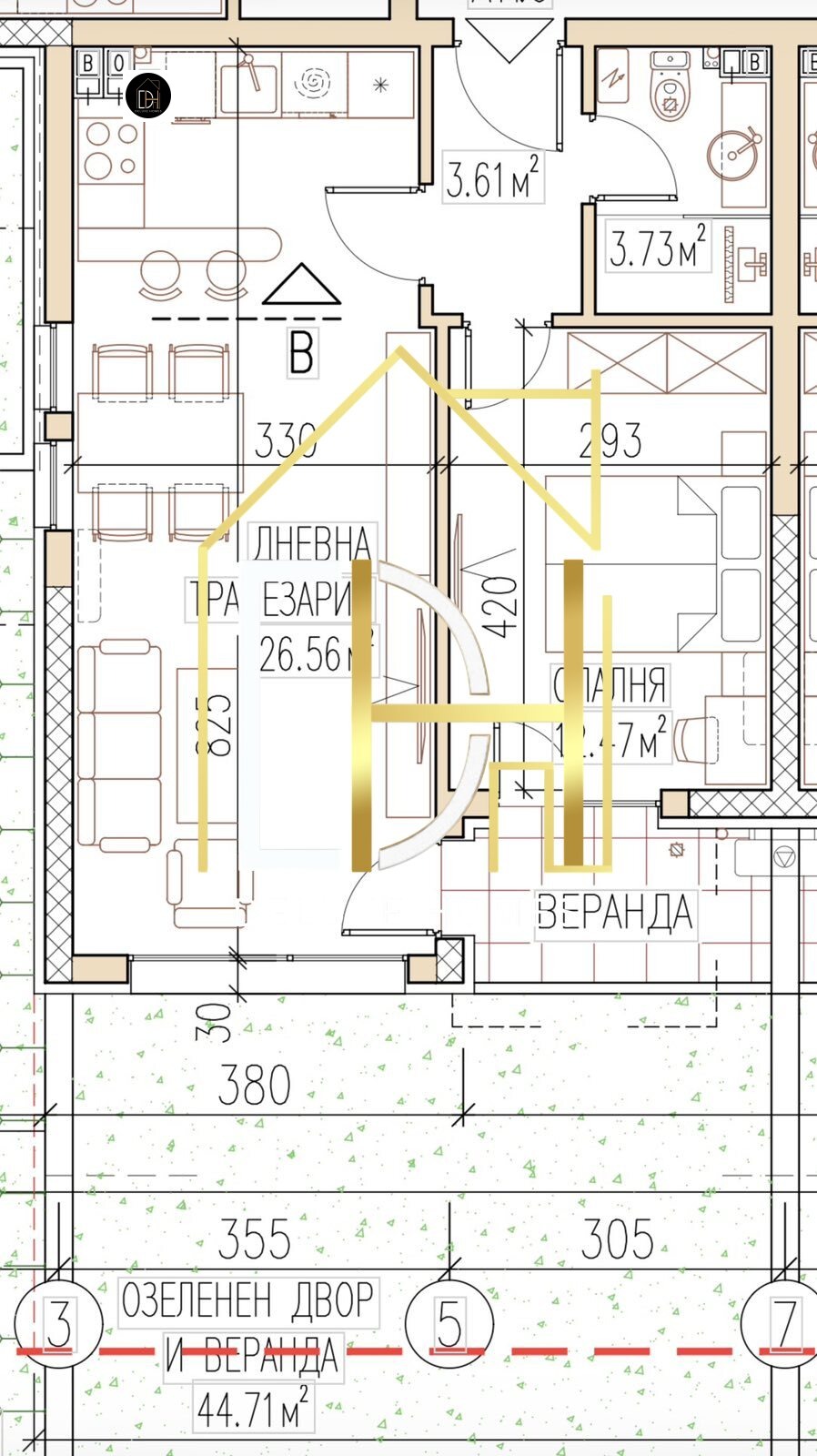 Продава 2-СТАЕН, гр. Пловдив, Остромила, снимка 2 - Апартаменти - 55937028
