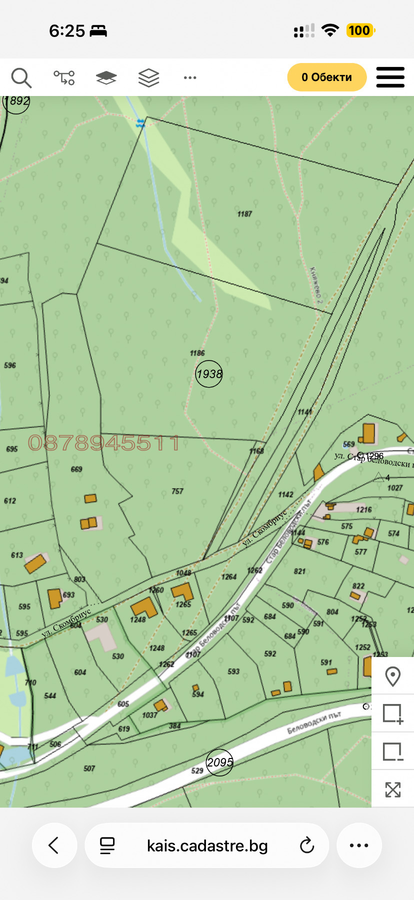 Продава ПАРЦЕЛ, гр. София, Бояна, снимка 2 - Парцели - 54624550
