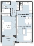 Продава  2-стаен град София , Кръстова вада , 70 кв.м | 26587003 - изображение [2]
