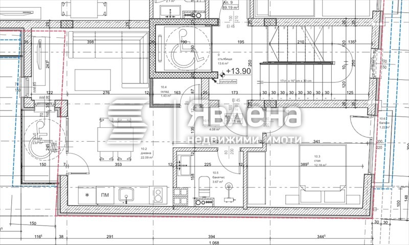 Продава 2-СТАЕН, гр. София, Център, снимка 3 - Aпартаменти - 47541463