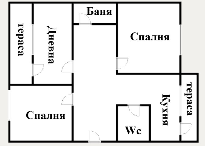 Продава 4-СТАЕН, гр. Варна, Чайка