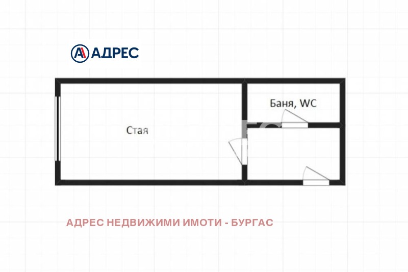 Продава 1-СТАЕН, гр. Поморие, област Бургас, снимка 3 - Aпартаменти - 48796883