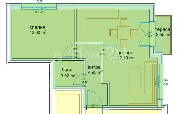 For Sale  1 bedroom Varna , m-t Pchelina , 66 sq.m | 95248892 - image [3]