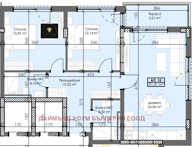 Продава 3-СТАЕН, гр. Пловдив, Тракия, снимка 3 - Aпартаменти - 48023159