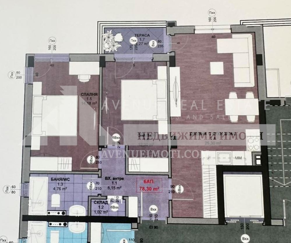 Продава 3-СТАЕН, гр. Пловдив, Кършияка, снимка 2 - Апартаменти - 53959806