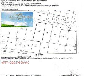Продава парцел област Бургас гр. Свети Влас - [1] 
