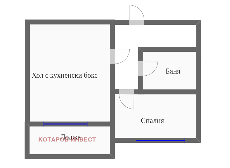 Na prodej  1 ložnice Sofia , Zona B-18 , 58 m2 | 91848764 - obraz [7]