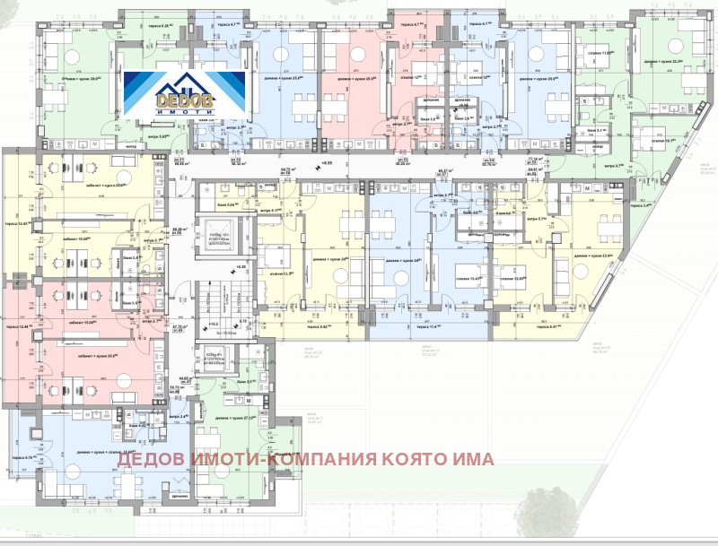 Til salg  1 soveværelse Stara Zagora , Studentsko gradche , 59 kvm | 37337118 - billede [5]