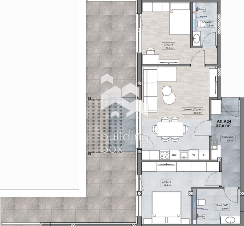 Продава  3-стаен град Пловдив , Кършияка , 152 кв.м | 94759746 - изображение [2]