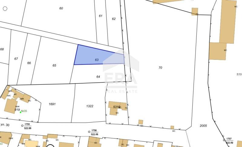 Продава  Парцел град София , Враждебна , 496 кв.м | 97530583