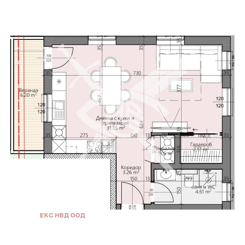 Продава  2-стаен град Пловдив , Христо Смирненски , 62 кв.м | 25052821