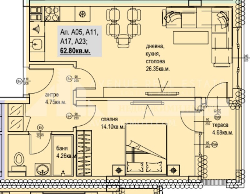 Продава  2-стаен град Пловдив , Кършияка , 73 кв.м | 76415690 - изображение [2]