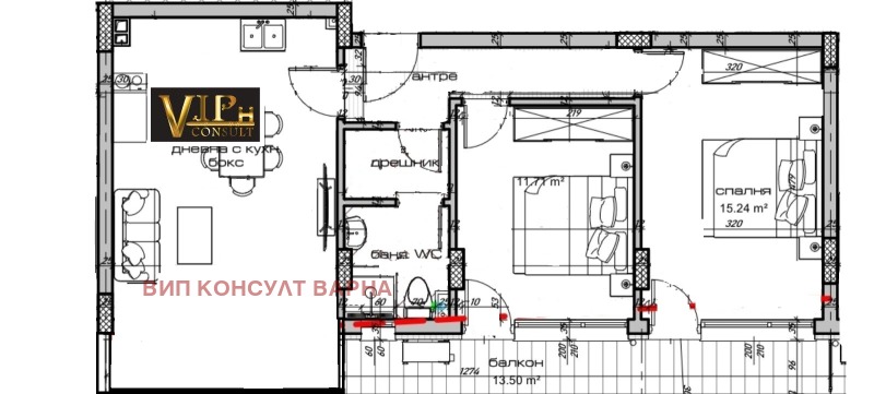 Продава 3-СТАЕН, гр. Варна, Изгрев, снимка 3 - Апартаменти - 51482305
