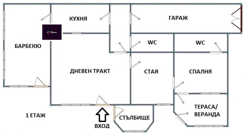 Продава  Къща област Добрич , с. Топола , 275 кв.м | 41914305 - изображение [15]