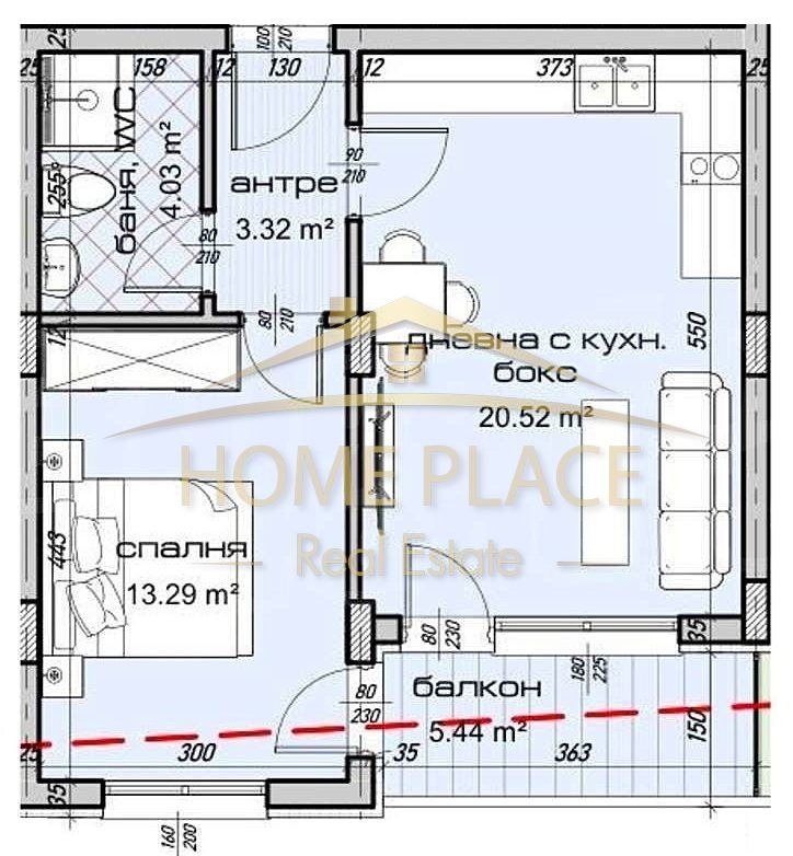 Zu verkaufen  1 Schlafzimmer Warna , Izgrew , 61 qm | 47404705