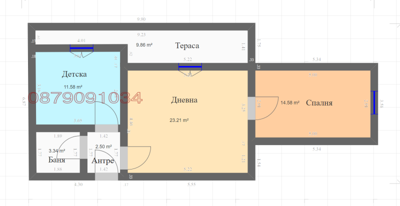 Продава 3-СТАЕН, гр. Пловдив, Кършияка, снимка 15 - Aпартаменти - 47374329