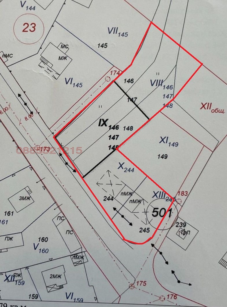 Продава ПАРЦЕЛ, с. Борика, област София област, снимка 1 - Парцели - 47434484