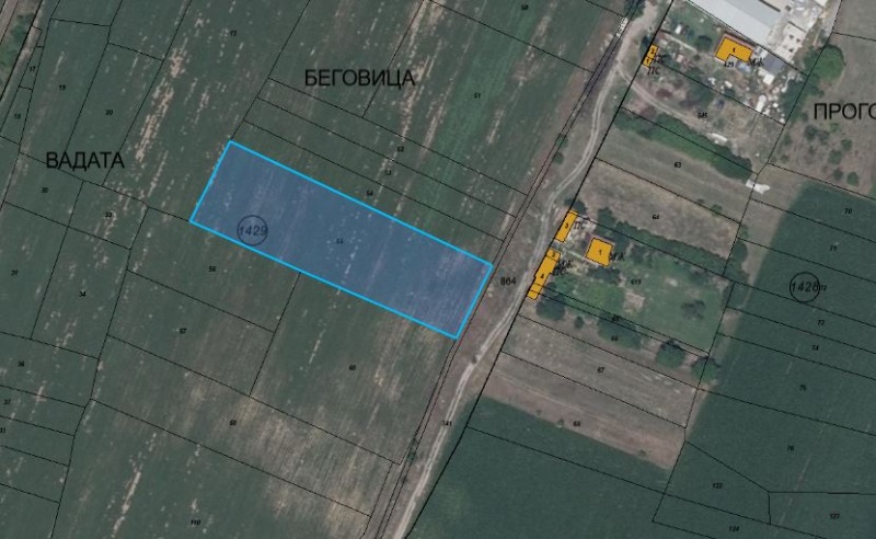 En venta  Trama Sofia , Busmantsi , 3427 metros cuadrados | 83228367