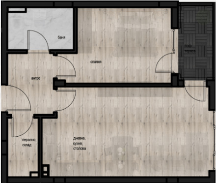 Продава  2-стаен, град Пловдив, Кючук Париж • 82 428 EUR • ID 84539349 — holmes.bg - [1] 