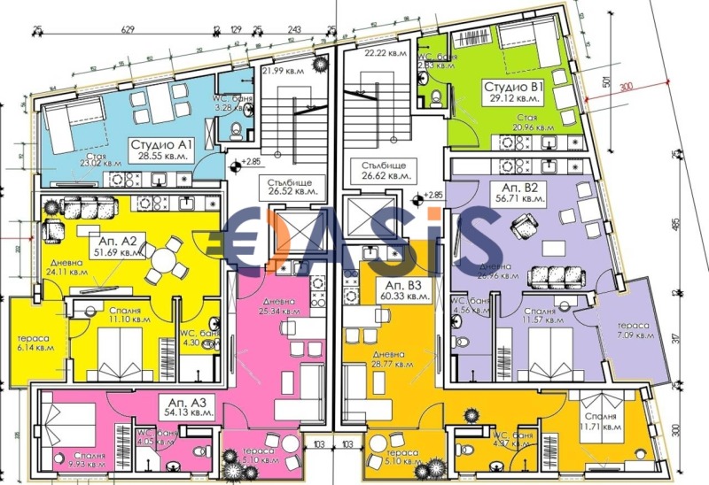 Продава 2-СТАЕН, гр. Созопол, област Бургас, снимка 11 - Апартаменти - 52286619