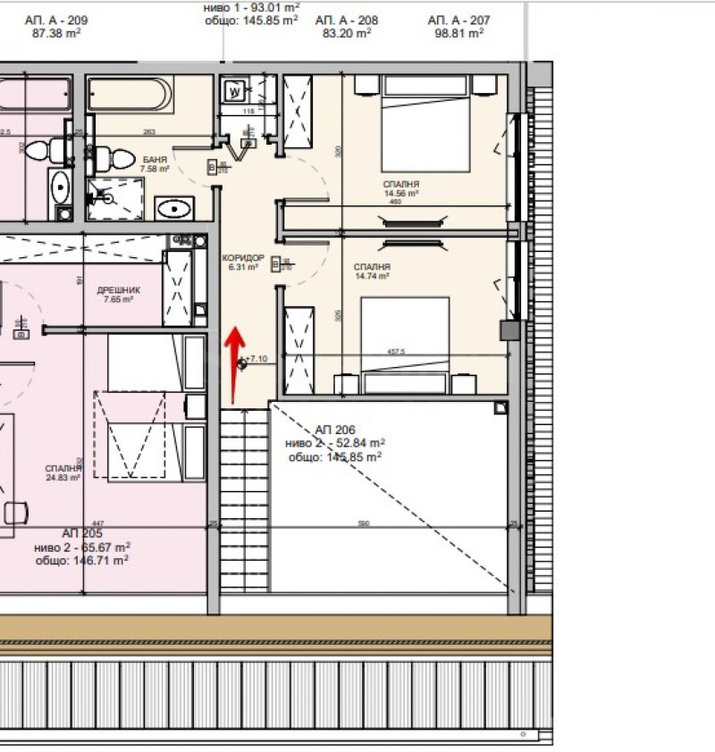 For Sale  3 bedroom region Sofia , k.k. Borovets , 178 sq.m | 88779964 - image [5]
