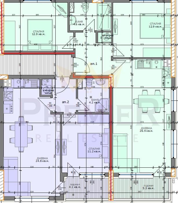 Eladó  2 hálószobás Varna , Vinica , 90 négyzetméter | 91737236 - kép [3]