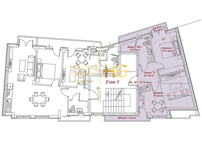 Продава 2-СТАЕН, гр. Варна, Погреби, снимка 1 - Aпартаменти - 46558363