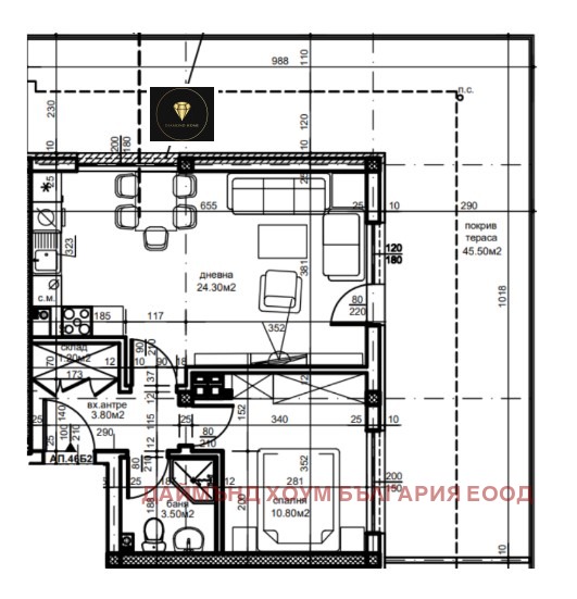 Продава 2-СТАЕН, гр. Пловдив, Южен, снимка 2 - Aпартаменти - 49431365