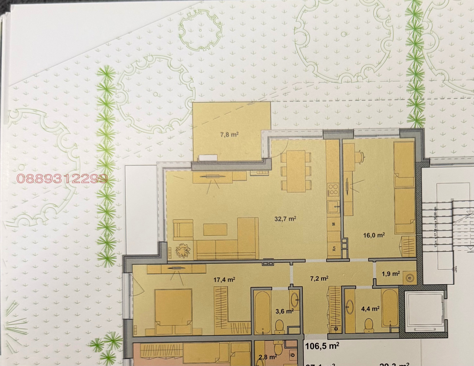 Продава 3-СТАЕН, гр. София, Малинова долина, снимка 14 - Апартаменти - 55101072