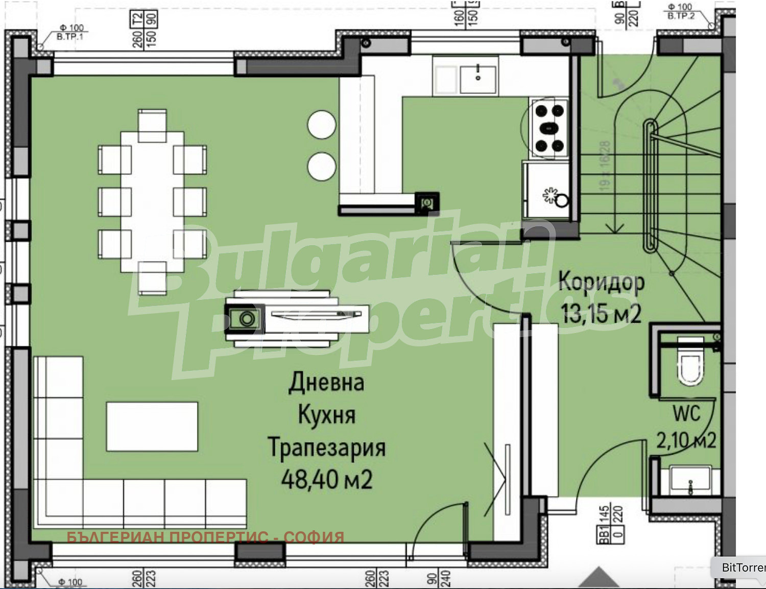 Продава КЪЩА, гр. София, с. Панчарево, снимка 5 - Къщи - 55600067