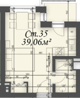Продава 1-СТАЕН, к.к. Слънчев бряг, област Бургас, снимка 3 - Апартаменти - 54165862