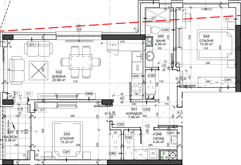 Продава  3-стаен град София , Карпузица , 83 кв.м | 13316662 - изображение [6]