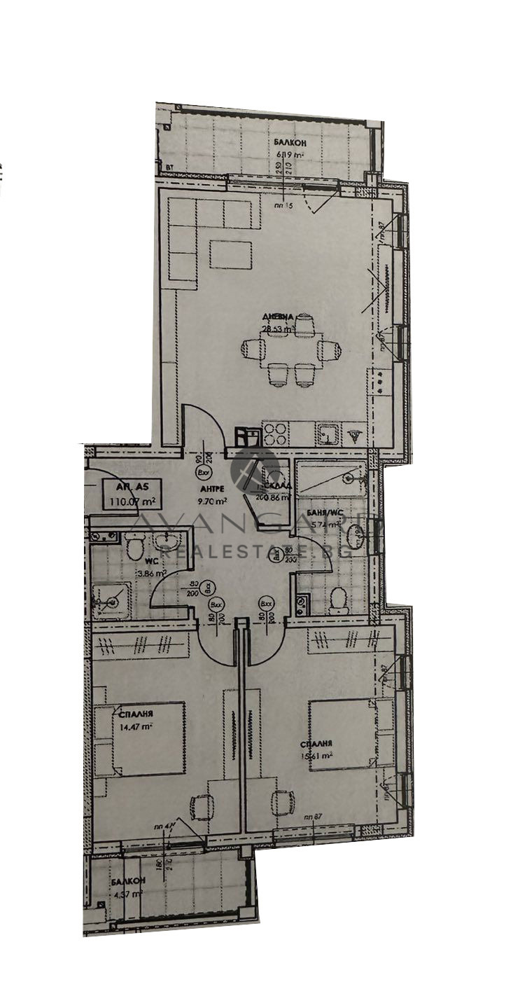 Продава  3-стаен град Пловдив , Остромила , 122 кв.м | 45911031 - изображение [3]
