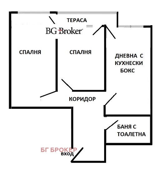 Eladó  2 hálószobás Sofia , Centar , 85 négyzetméter | 62065987