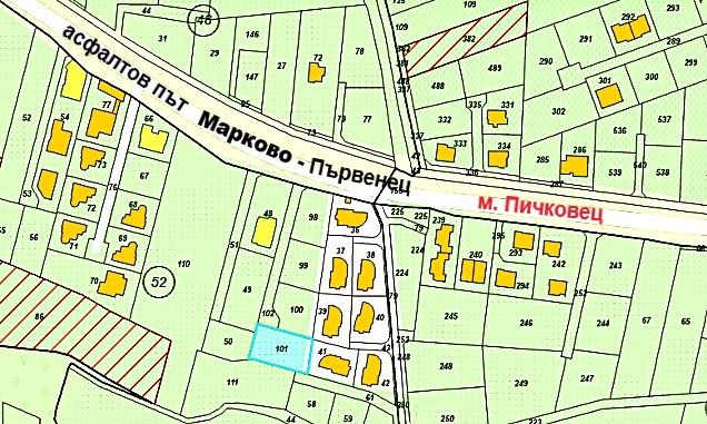 Продава ПАРЦЕЛ, с. Марково, област Пловдив, снимка 3 - Парцели - 54974017