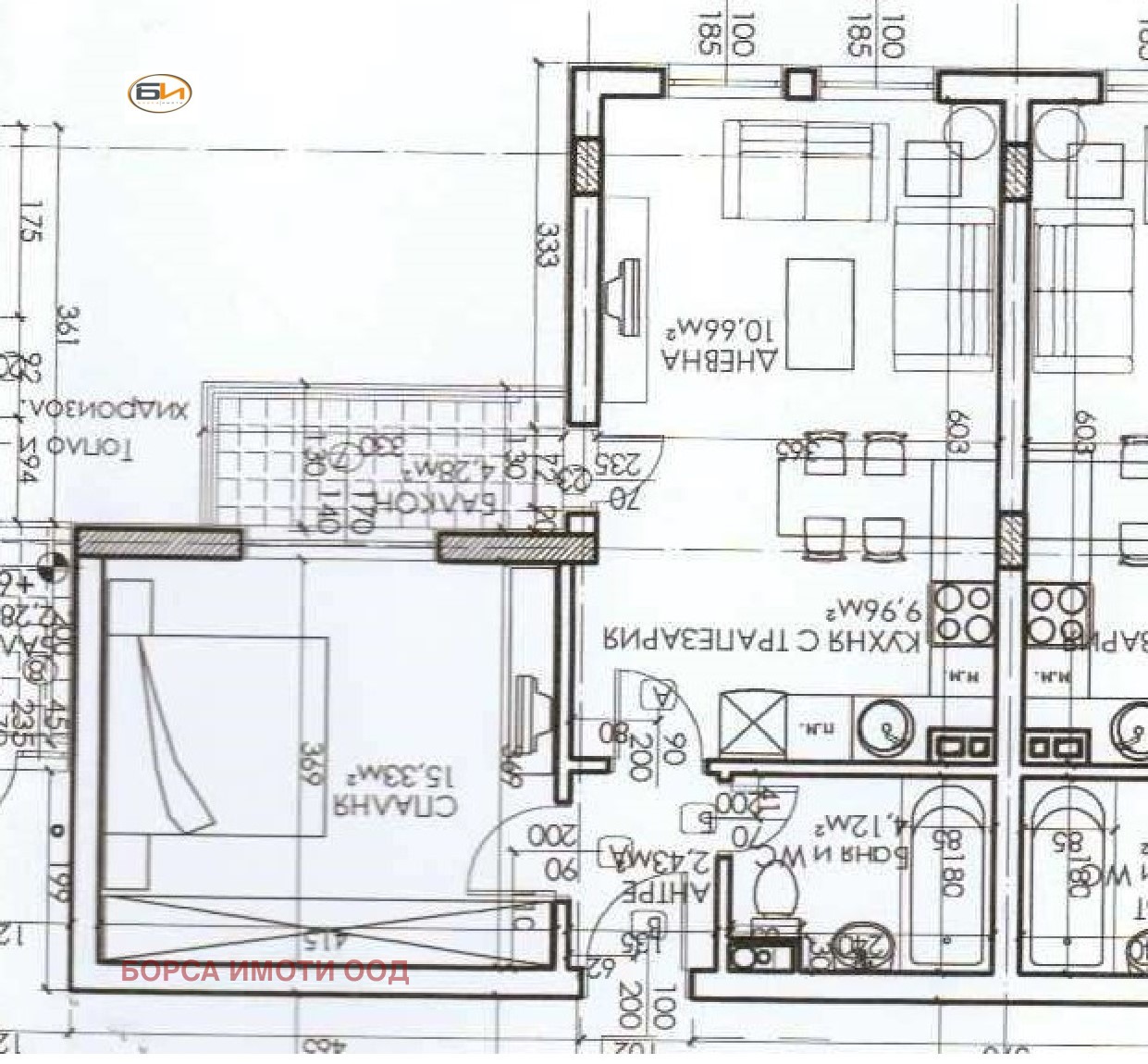 Продава 2-СТАЕН, гр. Враца, Център, снимка 3 - Апартаменти - 53822404