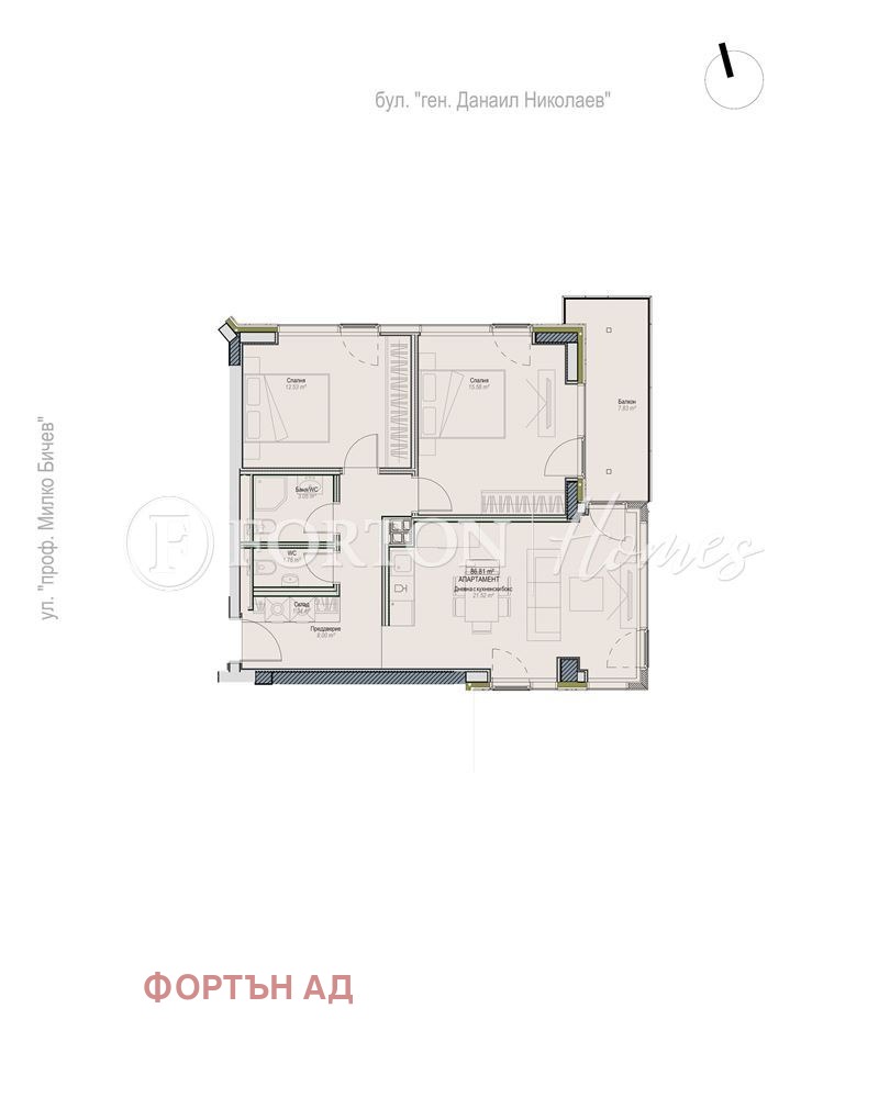 Продава 3-СТАЕН, гр. София, Оборище, снимка 2 - Апартаменти - 55725009